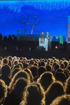 مراسم مشترک روز یادبود اسرائیل و فلسطین در تل آویو، 24 آوریل 2023